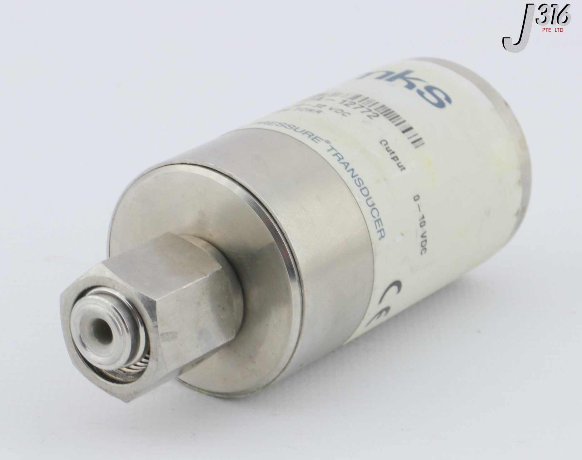 thumbnail image 2 of MKS Instruments 722B01TCE2FA Baratron Pressure Transducer – 1 Torr Vacuum – Used 2 of 5